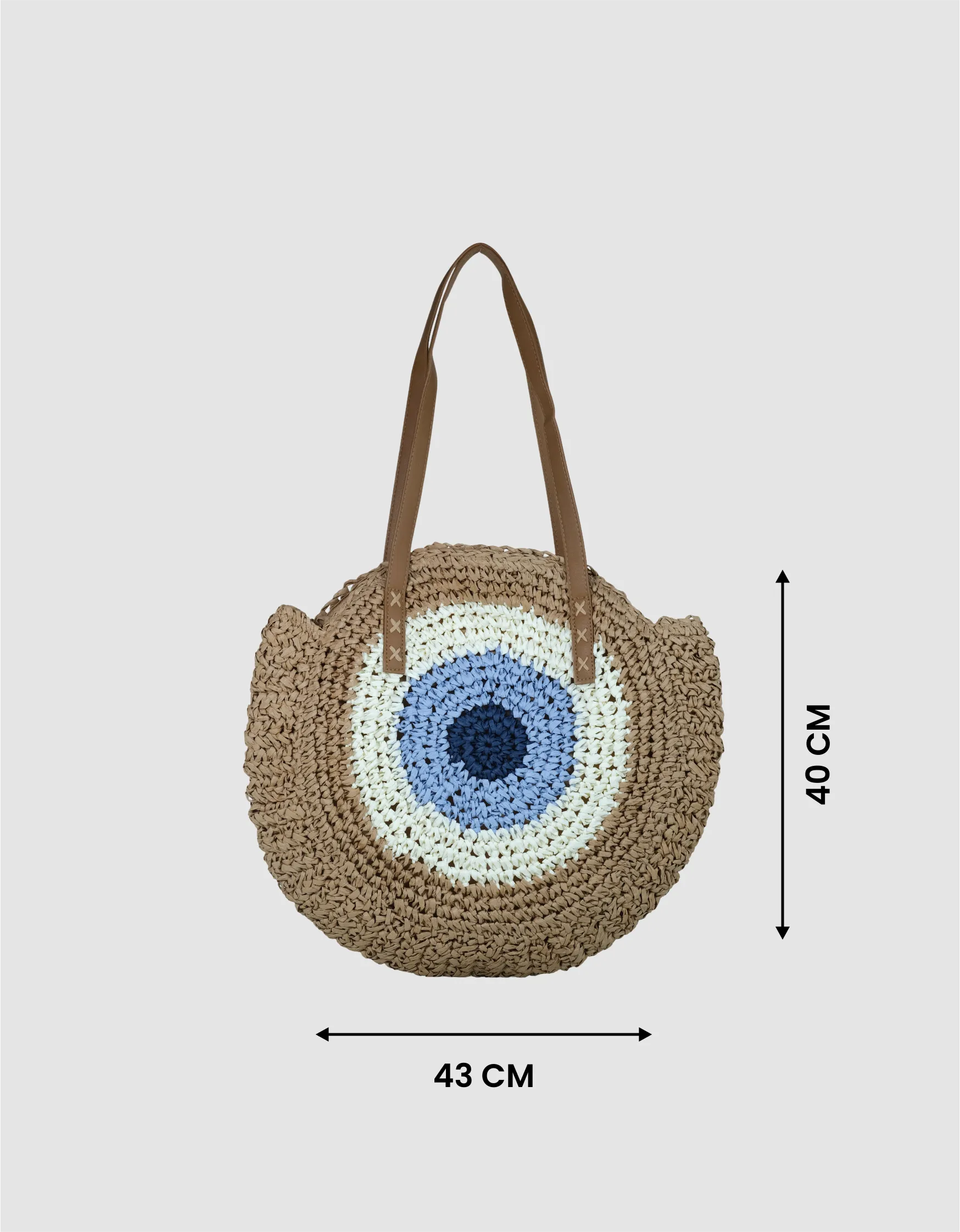 Evil Eye Woven Bag