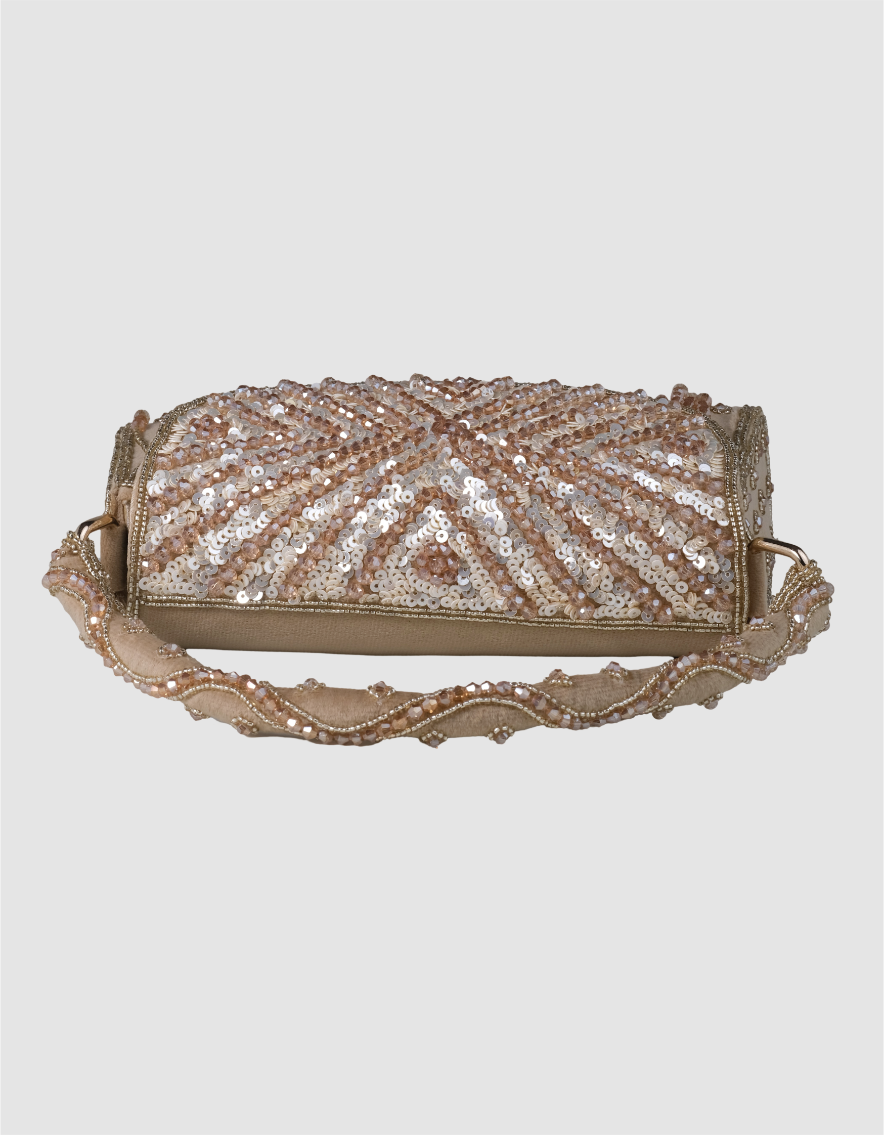 Glimmering Sequin Statement Bag-Stylzaa