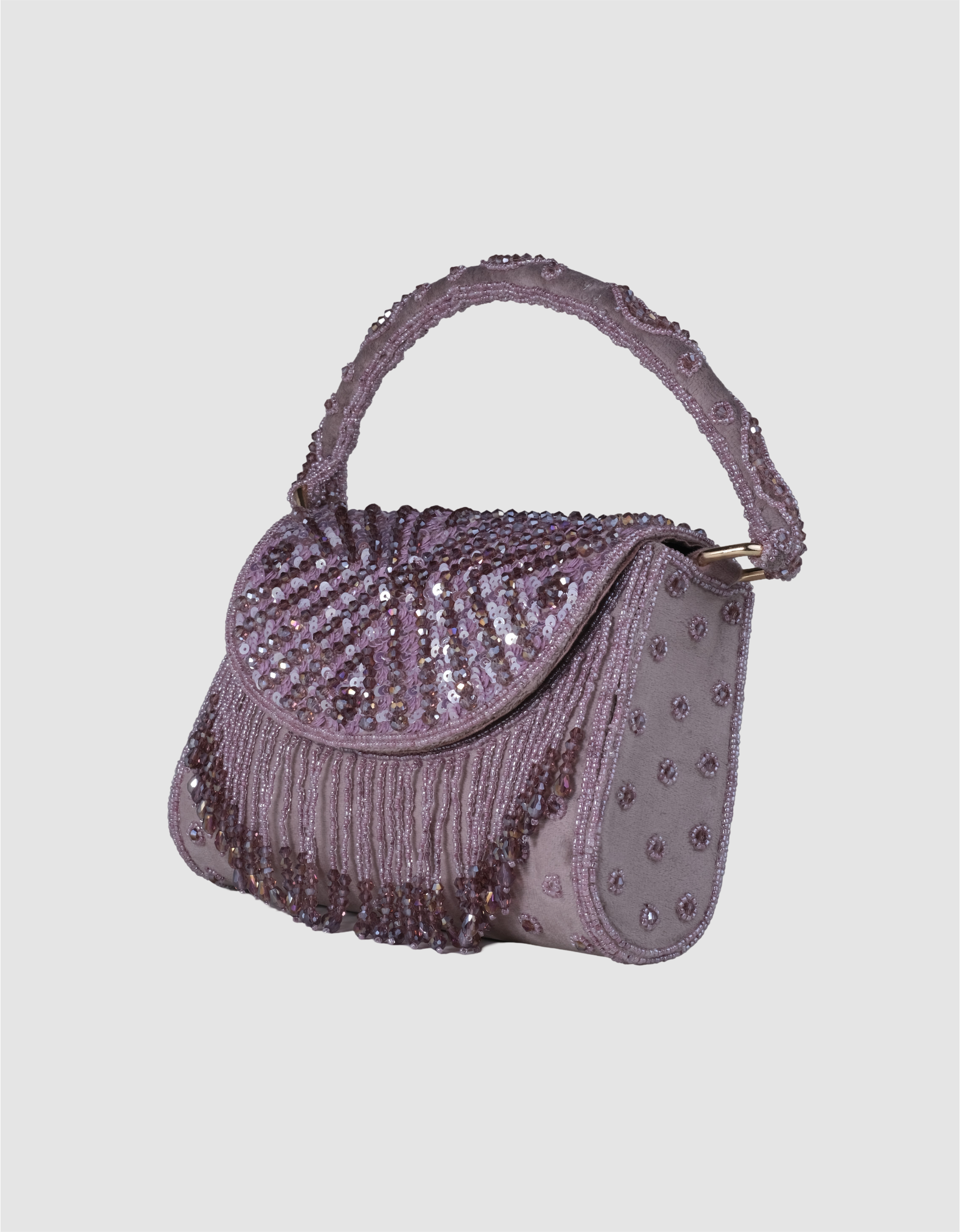 Glimmering Sequin Statement Bag-Stylzaa