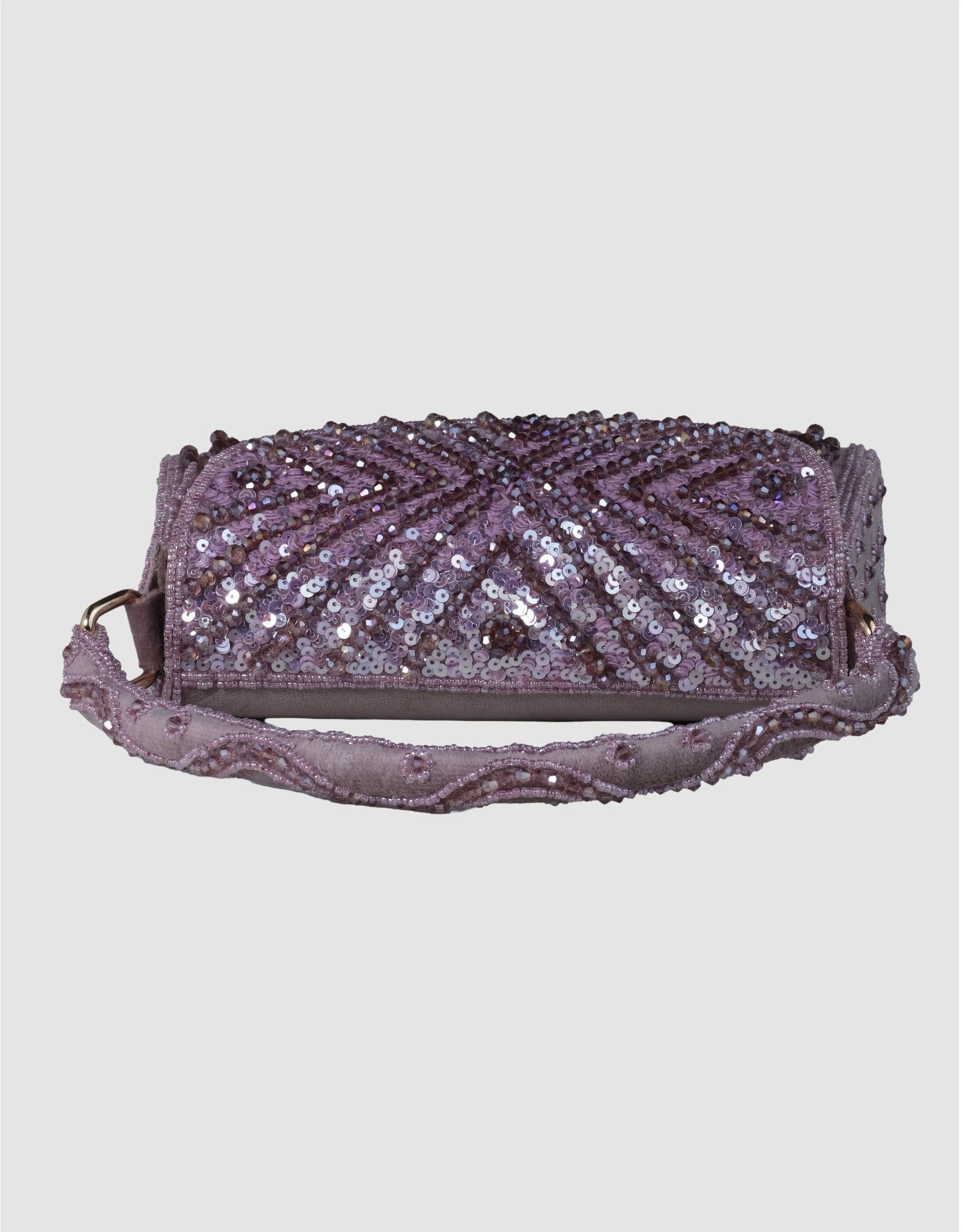 Glimmering Sequin Statement Bag-Stylzaa