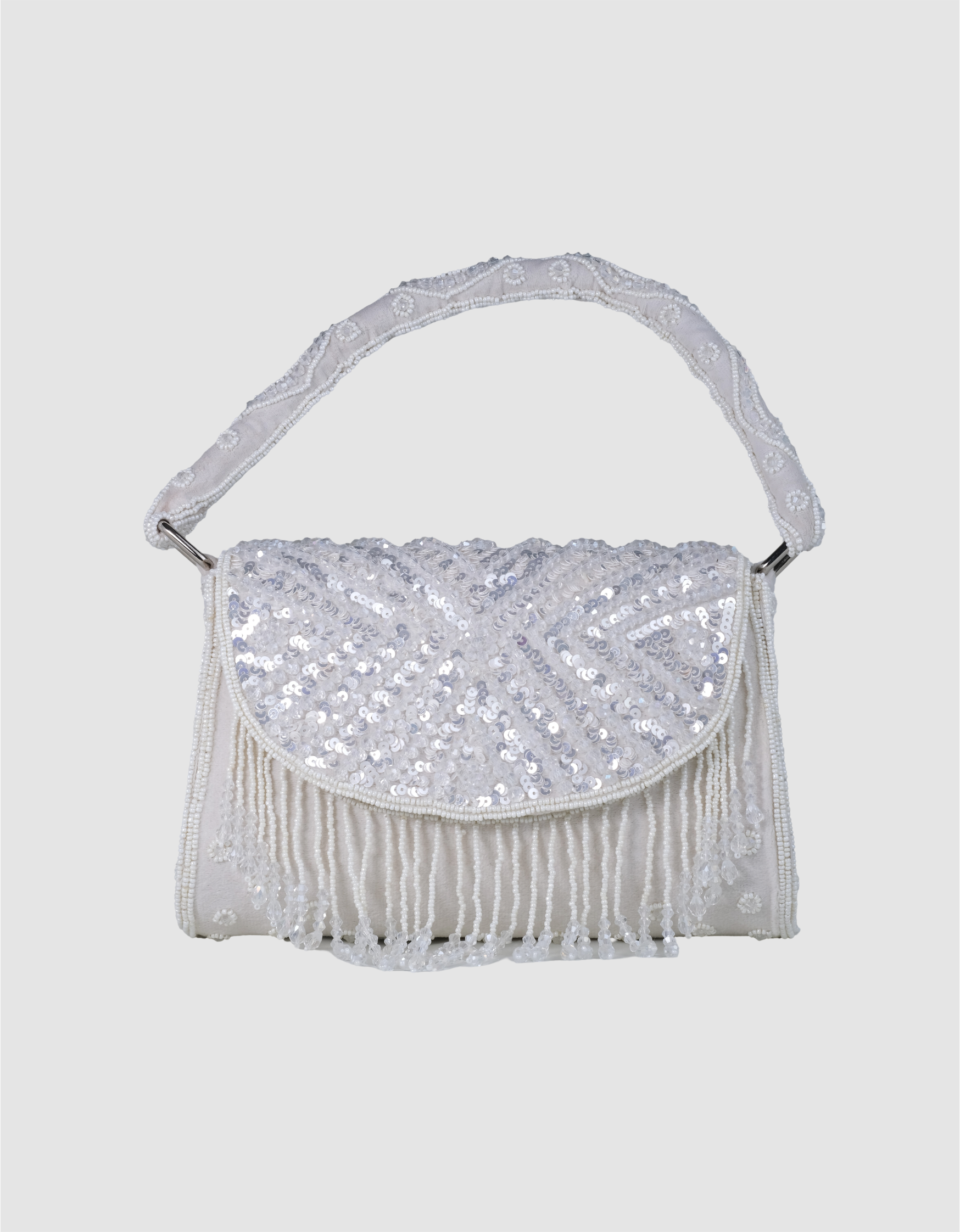 Glimmering Sequin Statement Bag-Stylzaa