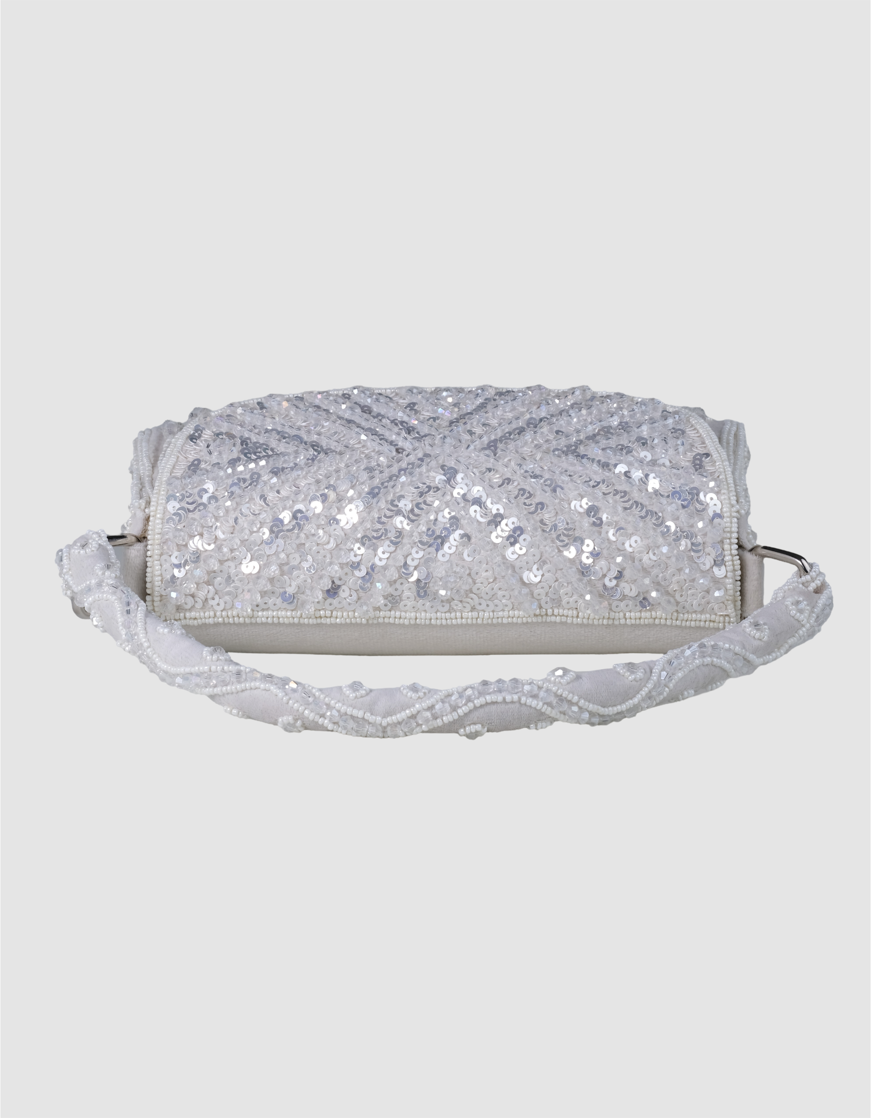 Glimmering Sequin Statement Bag-Stylzaa
