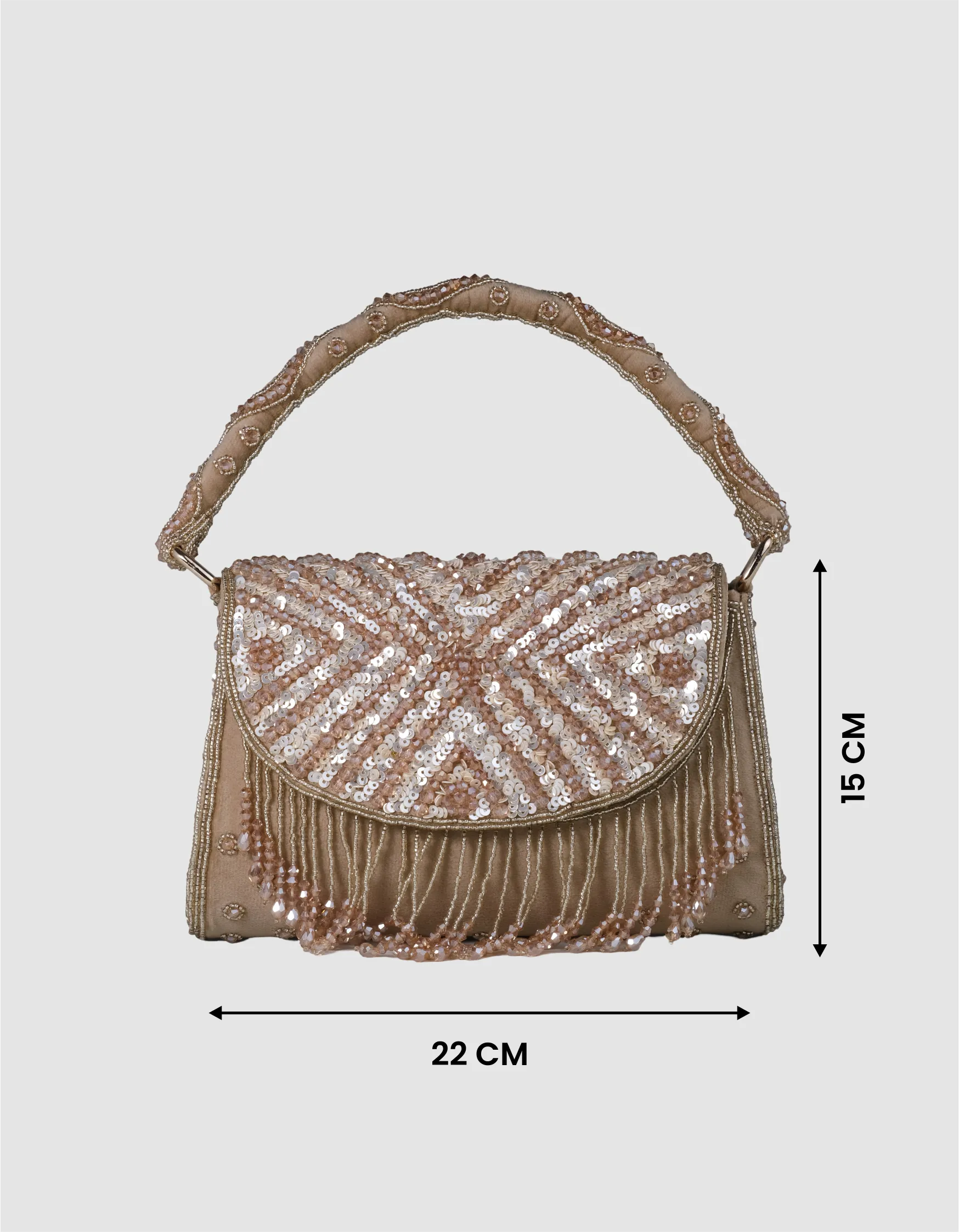 Glimmering Sequin Statement Bag