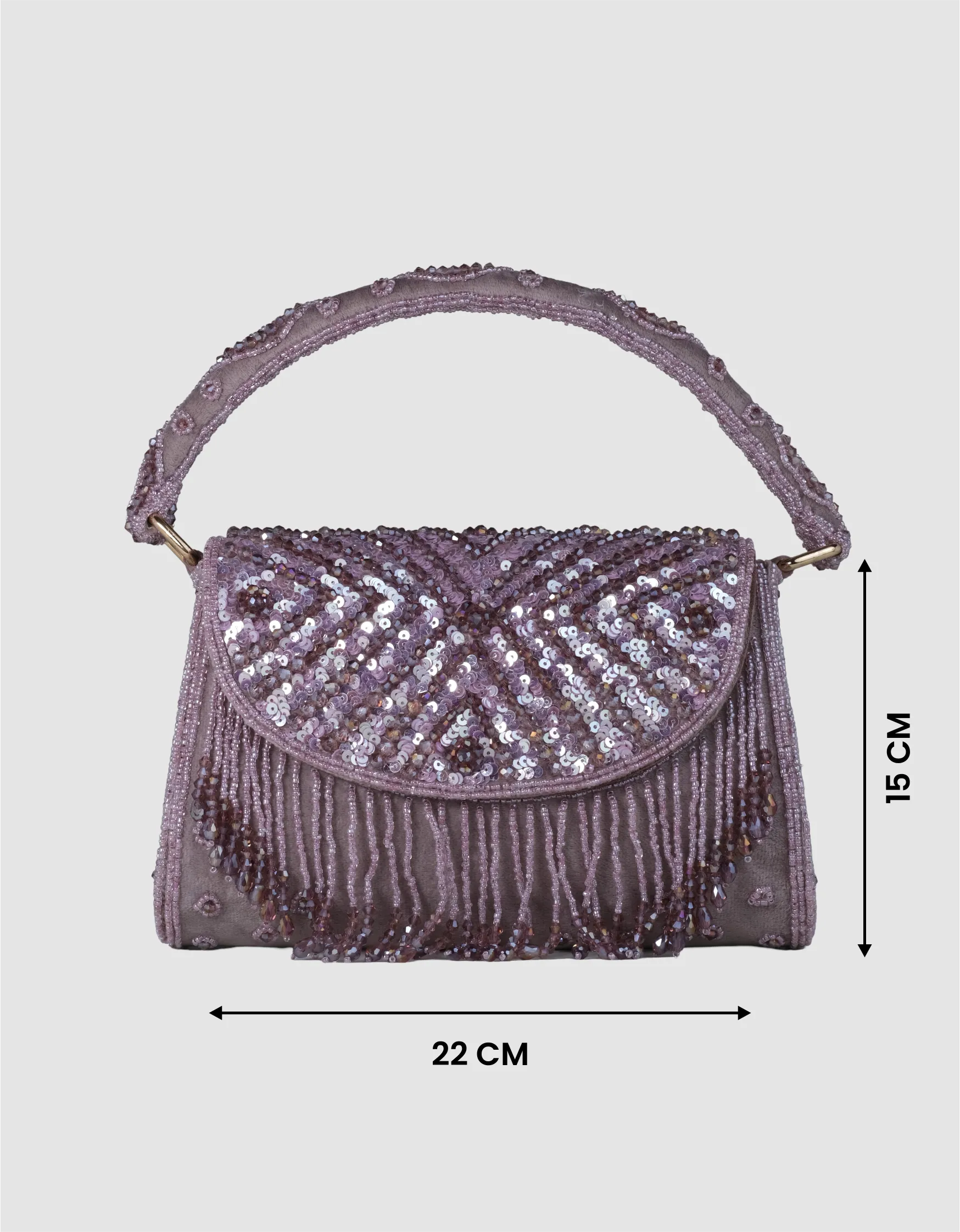 Glimmering Sequin Statement Bag