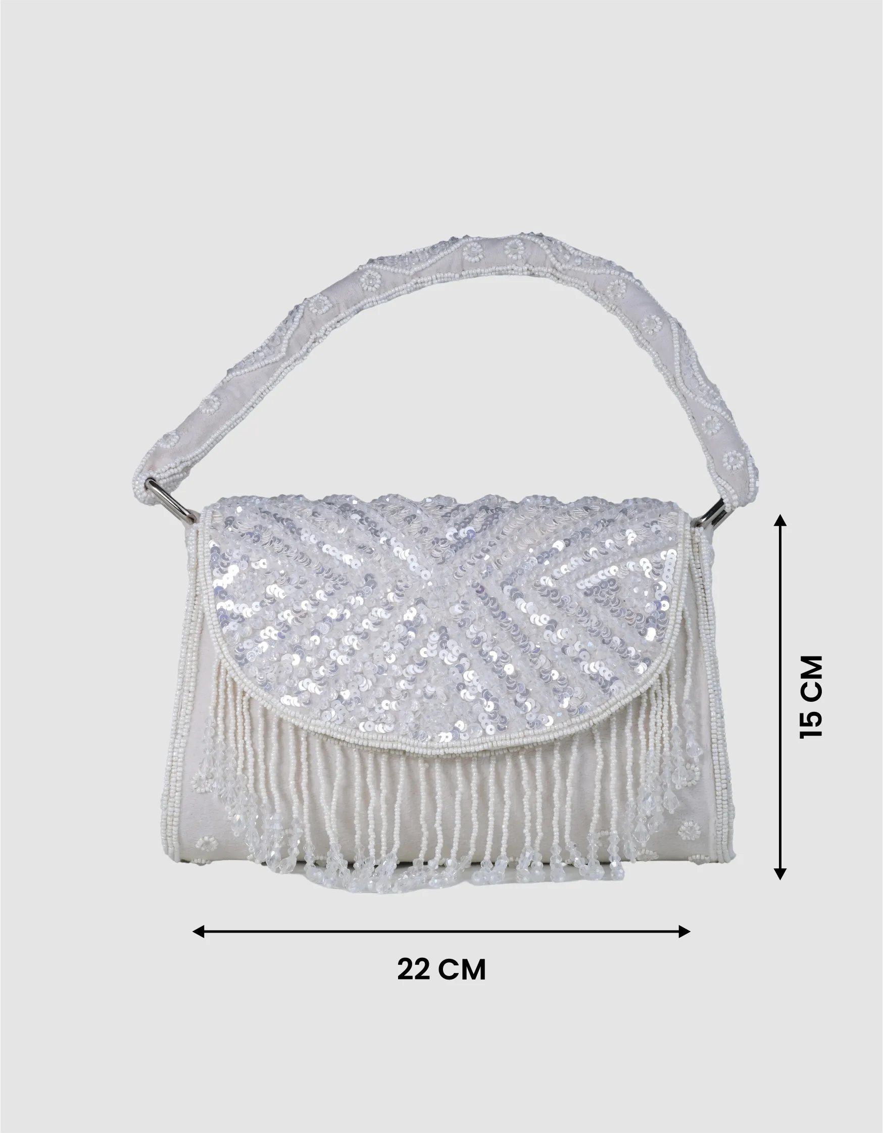 Glimmering Sequin Statement Bag